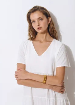 Bisutería*Brownie Pulsera pan de oro s Dorado