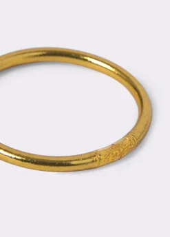 Bisutería*Brownie Pulsera pan de oro s Dorado