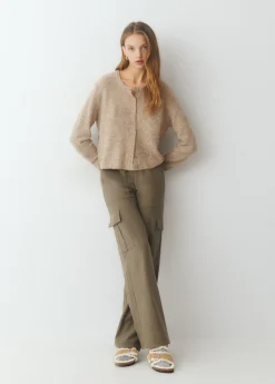 Zapatos*Brownie Sandalia bio borrego Taupe