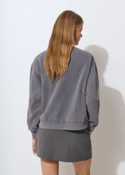 Sudaderas*Brownie Sudadera print estrellas Gris