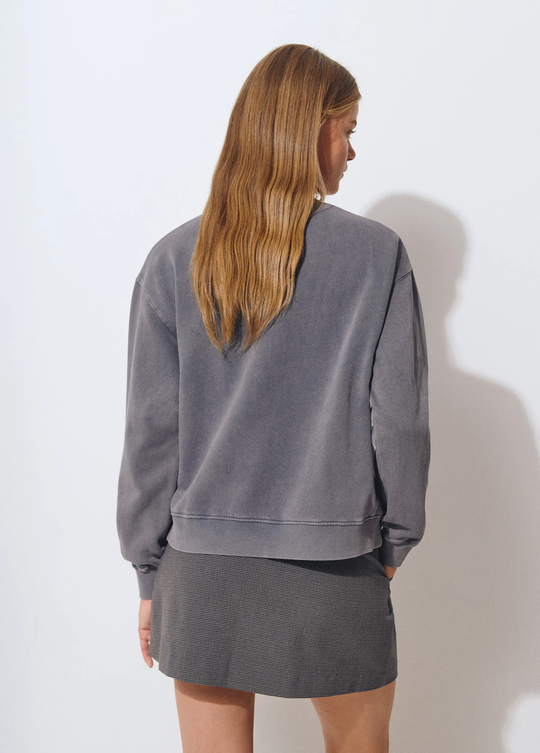 Sudaderas*Brownie Sudadera print estrellas Gris