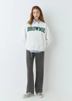 Sudaderas*Brownie Sudadera texto