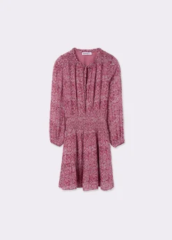 Vestidos Y Monos*Brownie Vestido smock estampado Teja